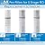 APPLIED MEMBRANES INC. AMI Reverse Osmosis Filter Replacement | Pre Filter Set | for 5 Stage Water Filtration Systems (Pre-Filters Only Set)…