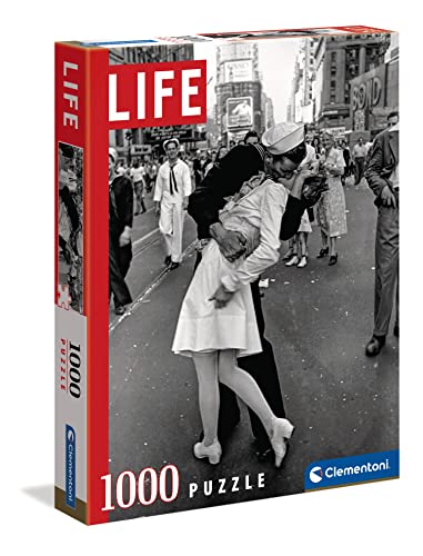 Clementoni 39631 Life Magazine 1000 Teile Schwarz Weiß-Legespiel, Geschicklichkeitsspiel für die ganze Familie… – Ansicht 1