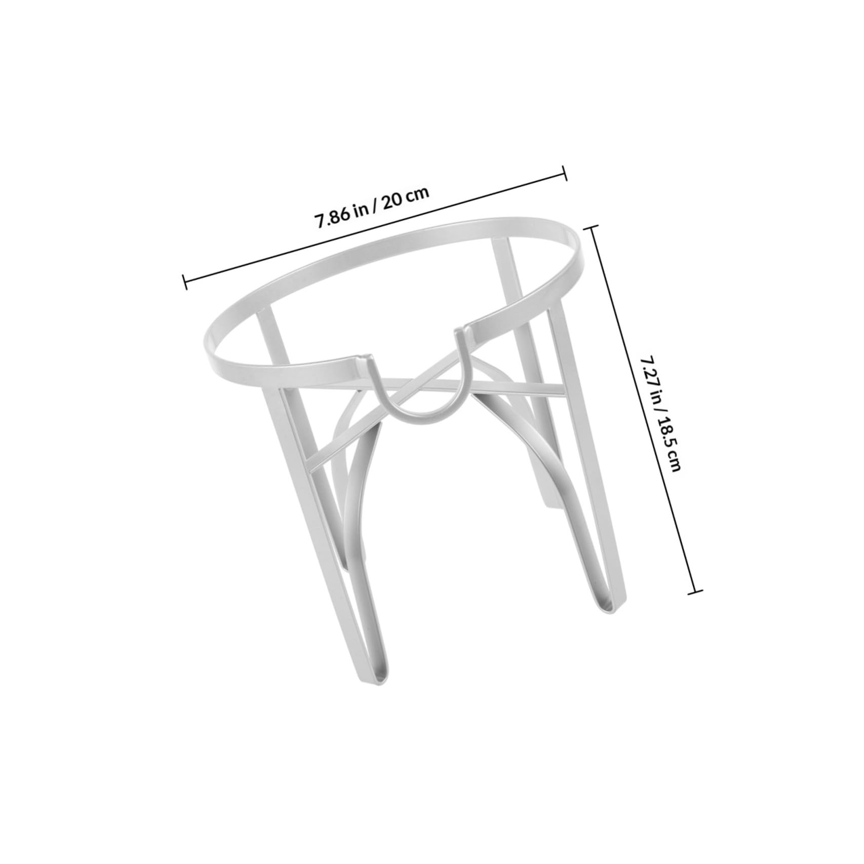 TOYANDONA Supporto in Metallo per Secchio da 5l, Porta-distributore di Bevande Stabile per Birra e Vino, Accessorio per Feste Indoor e Outdoor