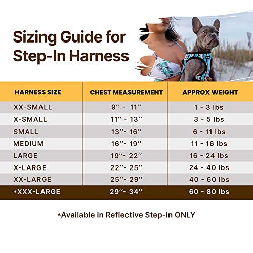 Bark Appeal Step-In Dog Harness, Mesh Step In Dog Vest Harness For Small & Medium Dogs, Non-Choking With Adjustable Heavy-Duty Buckle For Safe, Secure Fit – (Xl, Lavender) #TOP4