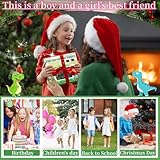 Lziizl LCD Writing Tablet for Kids 8.8" Toddler Toys Doodle Board Green Dinosaur Toys Drawing Pad for 3 4 5 6 Years Old Boys Girls Birthday Gifts - Image 6