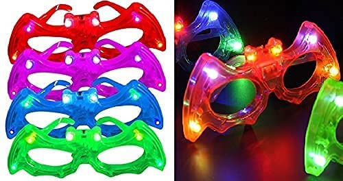 Image of KYNA Set of 6Pcs LED Flashing Light Goggles for Kids Girls & Boys Party Supplies for Children