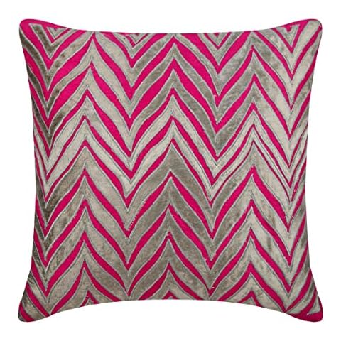 The HomeCentric Rosa Fucsia Fundas para Cojines Cover