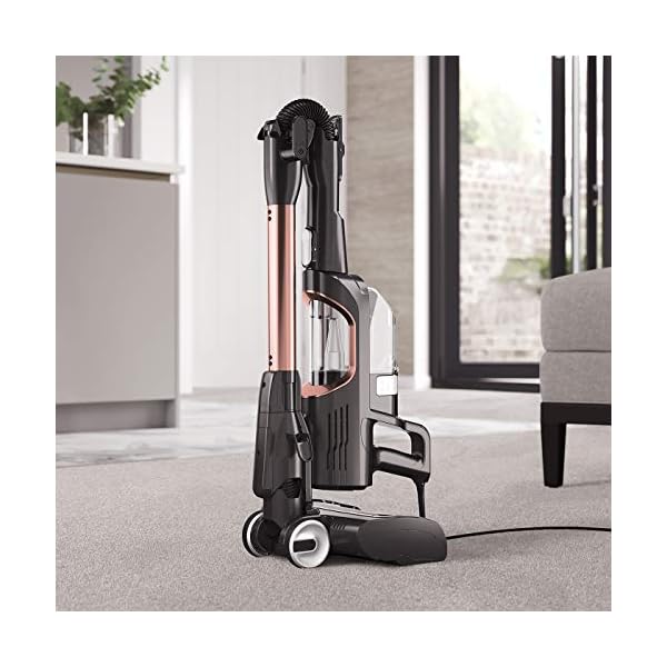 Shark Corded Stick Vacuum Cleaner [HZ500UKT] Pet Model, Anti Hair Wrap, Flexology, Rose Gold