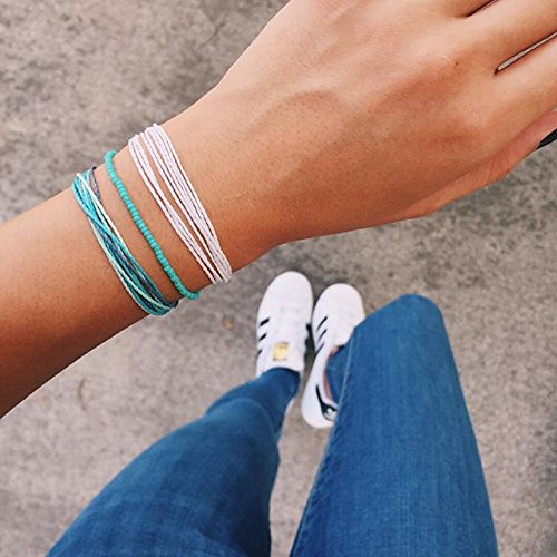 Image of Pura Vida Jewelry Bracelets - 100% Waterproof and Handmade w /Coated Charm