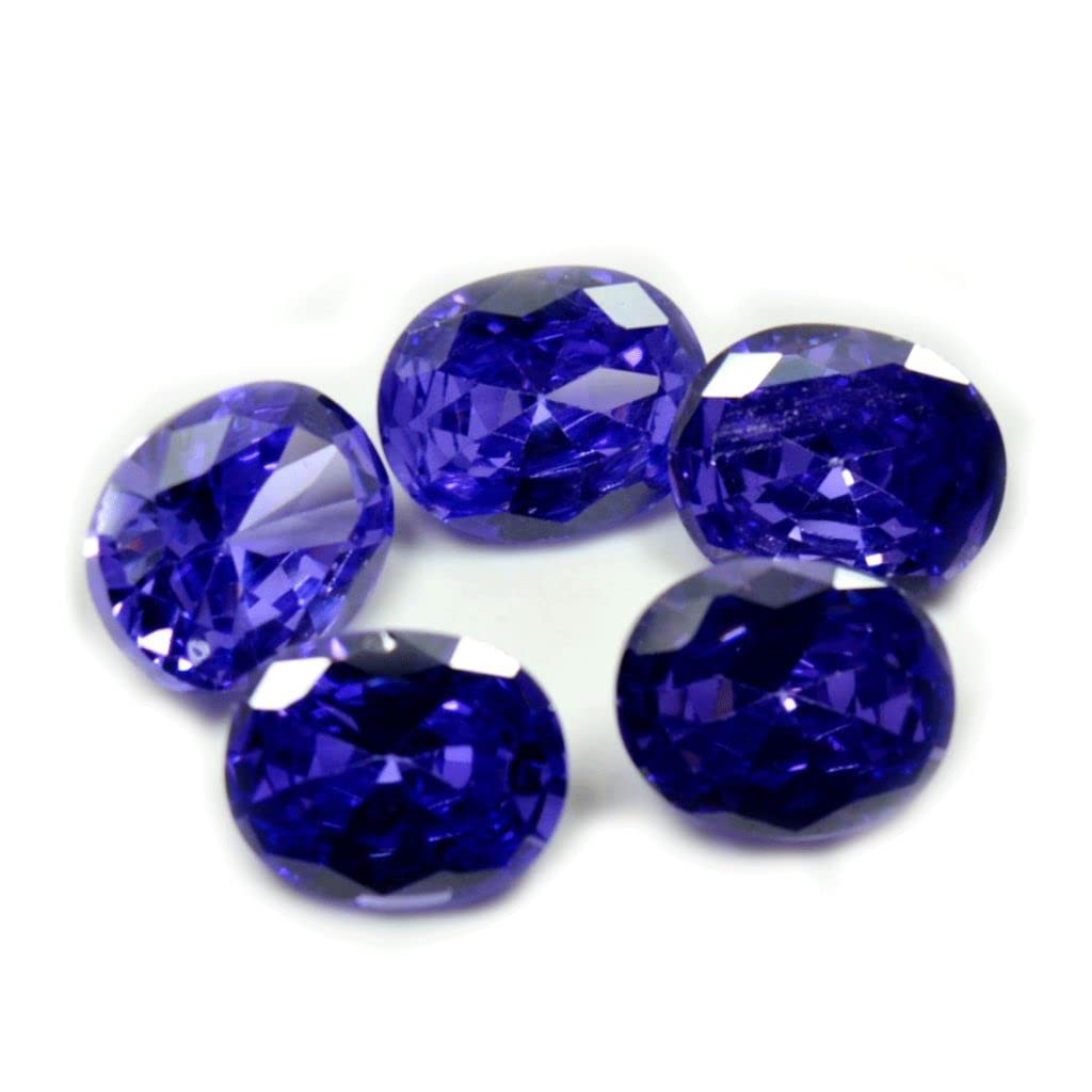 Created Blue Cubic Zircon at Wholesale Rate (Rs 7.5/carat) Fine Quality Oval Shape जरकन Loose Gemstone for Reselling Astrologers Jewellers Crystal Healing Astrological 10-S7 (B0BYZ7LSMW) Amazon Price History, Amazon Price Tracker
