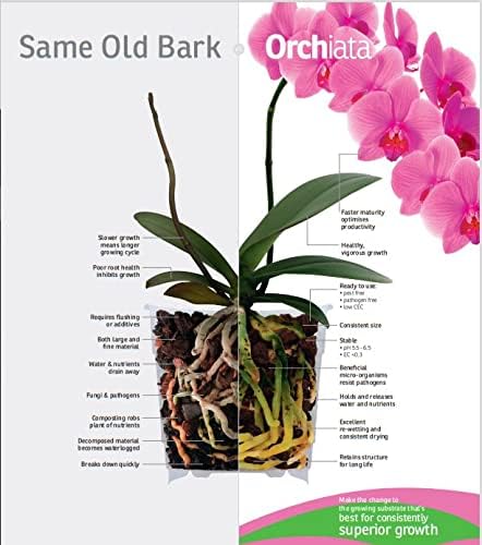 Miniatura 3 de Orchiata - Corteza de orquídea para plantas 100% pura de Nueva Zelanda Pinus Radiata  Potencia 38 a 12 pulgadas de corteza de orquídea orgánica para