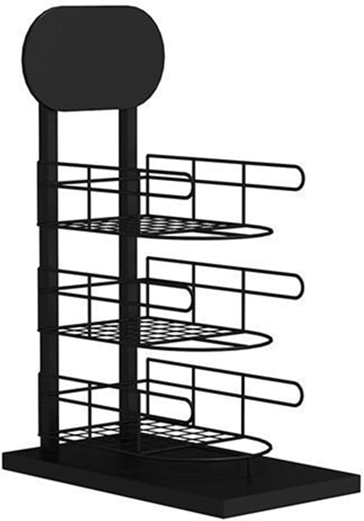 Metal Hat Display Stand - Free Standing Cap & Vertical Rack for Hats, Caps & Accessories - Sturdy Floor Hanger for Home & Retail Use
