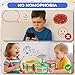 Toyztrend Jazz Drum Set Senior Musical Band Instruments with 3 Drums, 1...