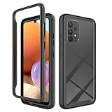 Anti-Fall and Shock-Absorbing Protective Compatible with Samsung SM-A325F/DS Galaxy A32 4G 2021 / SM-A325M/DS SM-A325F SM-A325M Case Black