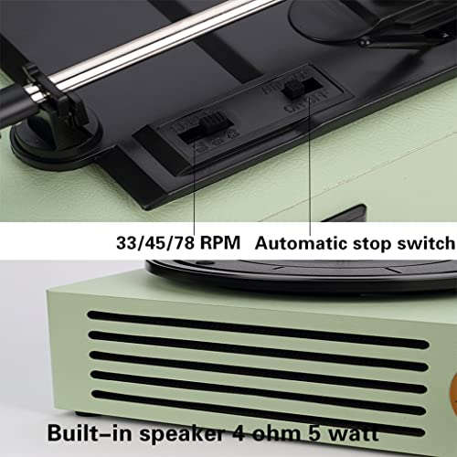 Bluetooth Speaker Record Player Turntable Phonograph Vinyl RCA Audio Output Vinyl Transcription to U Disk SD Card… - Les Beatles, Paul McCartney, John Lennon, RIngo Starr, George Harrison Bluetooth Speaker Record Player Turntable Phonograph Vinyl RCA Audio Output Vinyl Transcription to U Disk SD Card… – Image 5