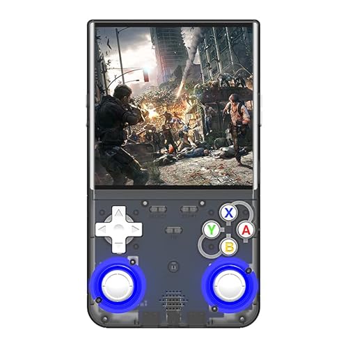 Aidodmom R36 Ultra 2025 – Schermo HD 4, 20.000 Giochis Classici, Joystick 3D LED 7 Colori, Console Retrò Portatile Emulatore Compatibiles PS1/PSP/GBA, WiFi e HDMI