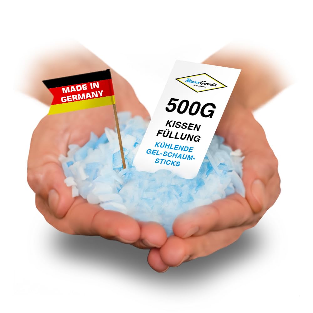 Paquete de relleno de espuma viscoelástica de 500 g, espuma suave refrescante en forma de copos para relleno de cojín, relleno de puf y más, relleno de espuma viscoelástica lavable y