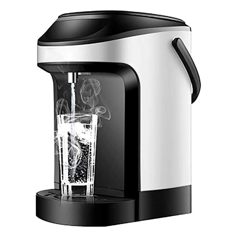 2.5L Distributeur d'eau Chaude Instantané 2200W Distributeur d'Eau Chaude Automatique Électrique de Bureau Faire bouillir l'eau en 5 Secondes Convient pour la Maison et le Bureau,Blanc