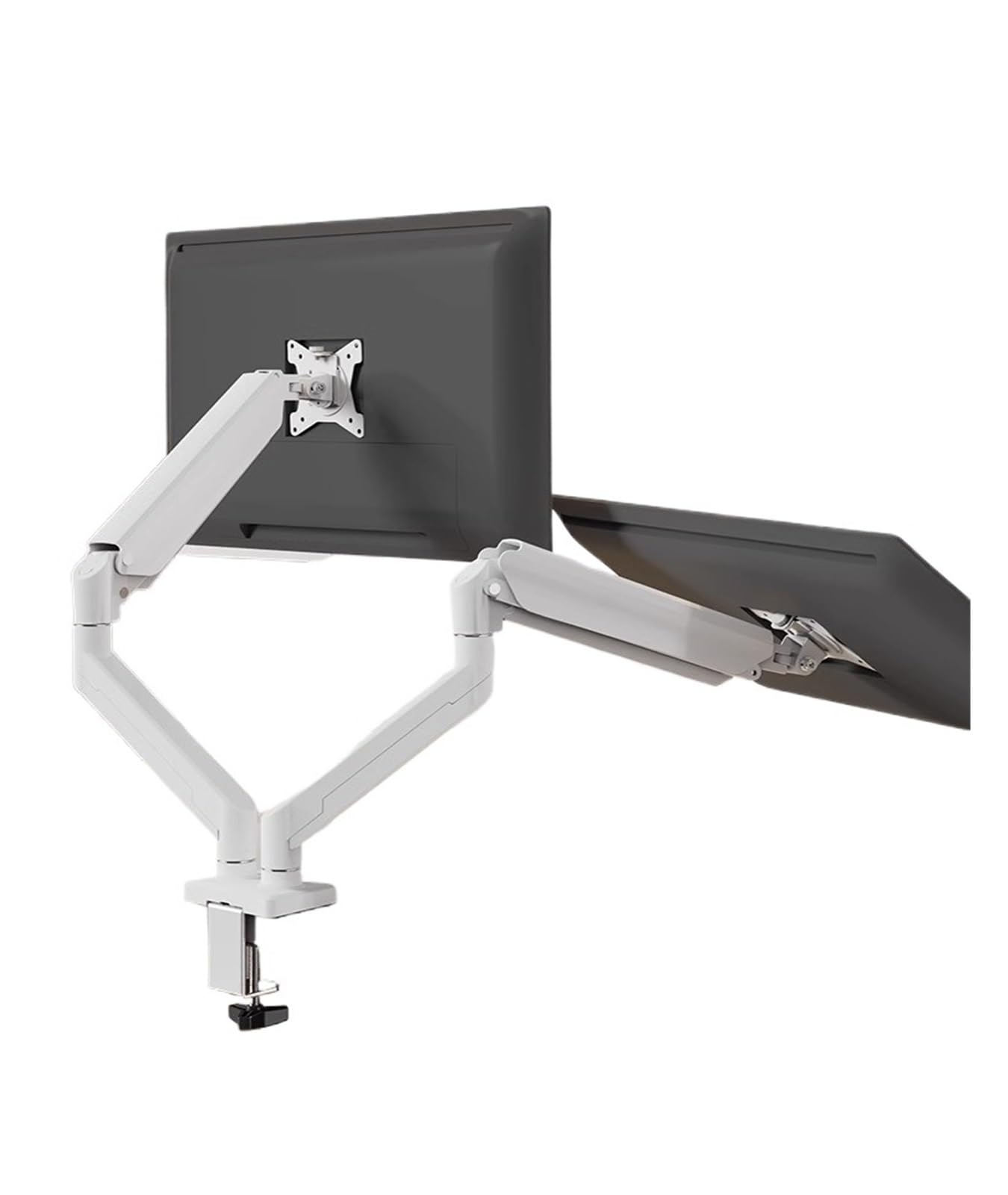 Ikpgbzxm Dual-Screen Monitor Stand Robotic Arm Desktop Rotation Screen Suspension(Dual-Screen)