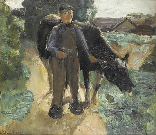 Impresión en lienzo de Max Liebermann, cuadro de alta calidad de 60x90cm