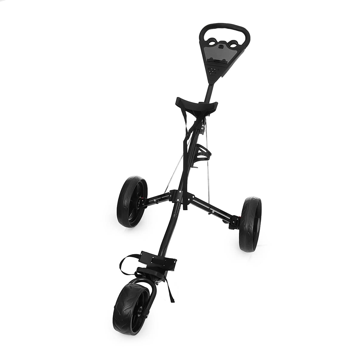 Buy OROXCO Wheel Golf Push Cart Folding 3 Wheels Golf Trolley Push Cart