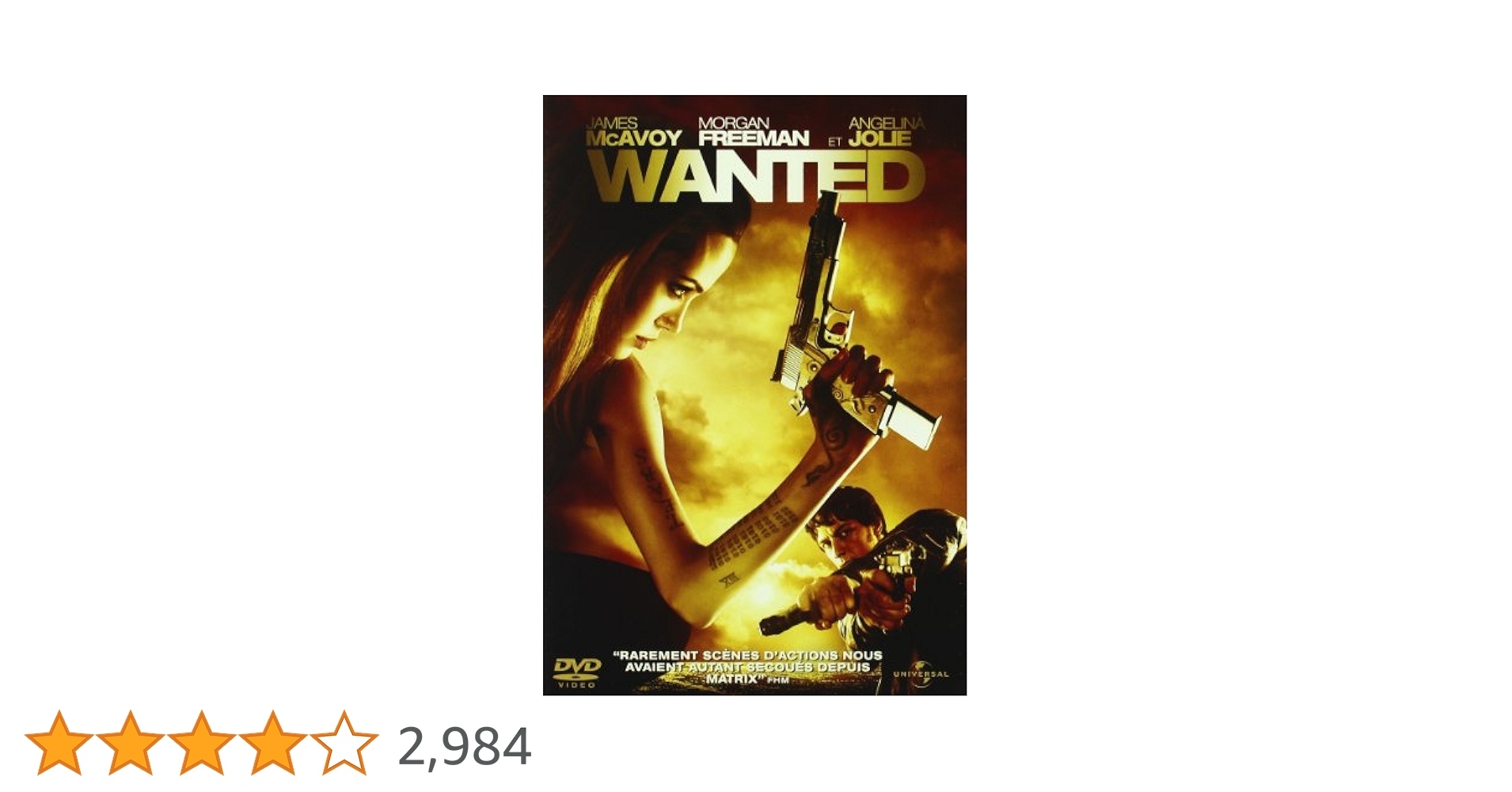 Amazon.co.jp: Wanted : DVD