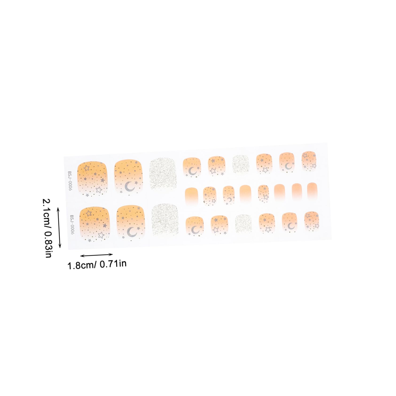 Didiseaon 5 Set Adesivi Per Unghie in Gel Attaccare Le Strisce Di Smalto Per Unghie Adesivi Per ie Adesive in Gel Smalto Per Strisce Per ie e ie