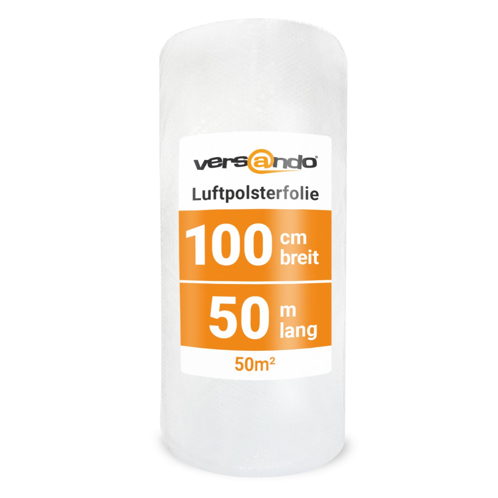 Luftpolsterfolie auf Rolle, Bubble Wrap Verpackung und Versand | Umzugspackung 50 cm x 20 m