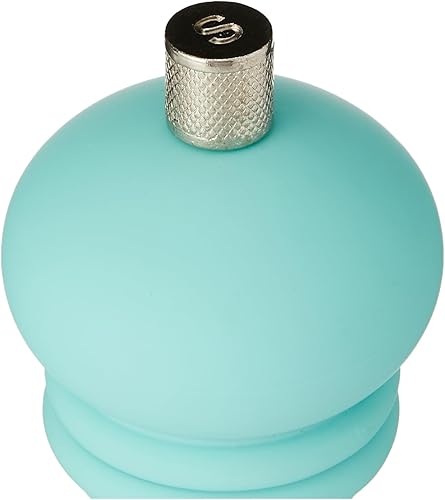 Miniatura 10 de MasterClass - Molinillo de pimienta o molinillo de sal con tapa intercambiable, plástico, color gris degradado, 6.7 in