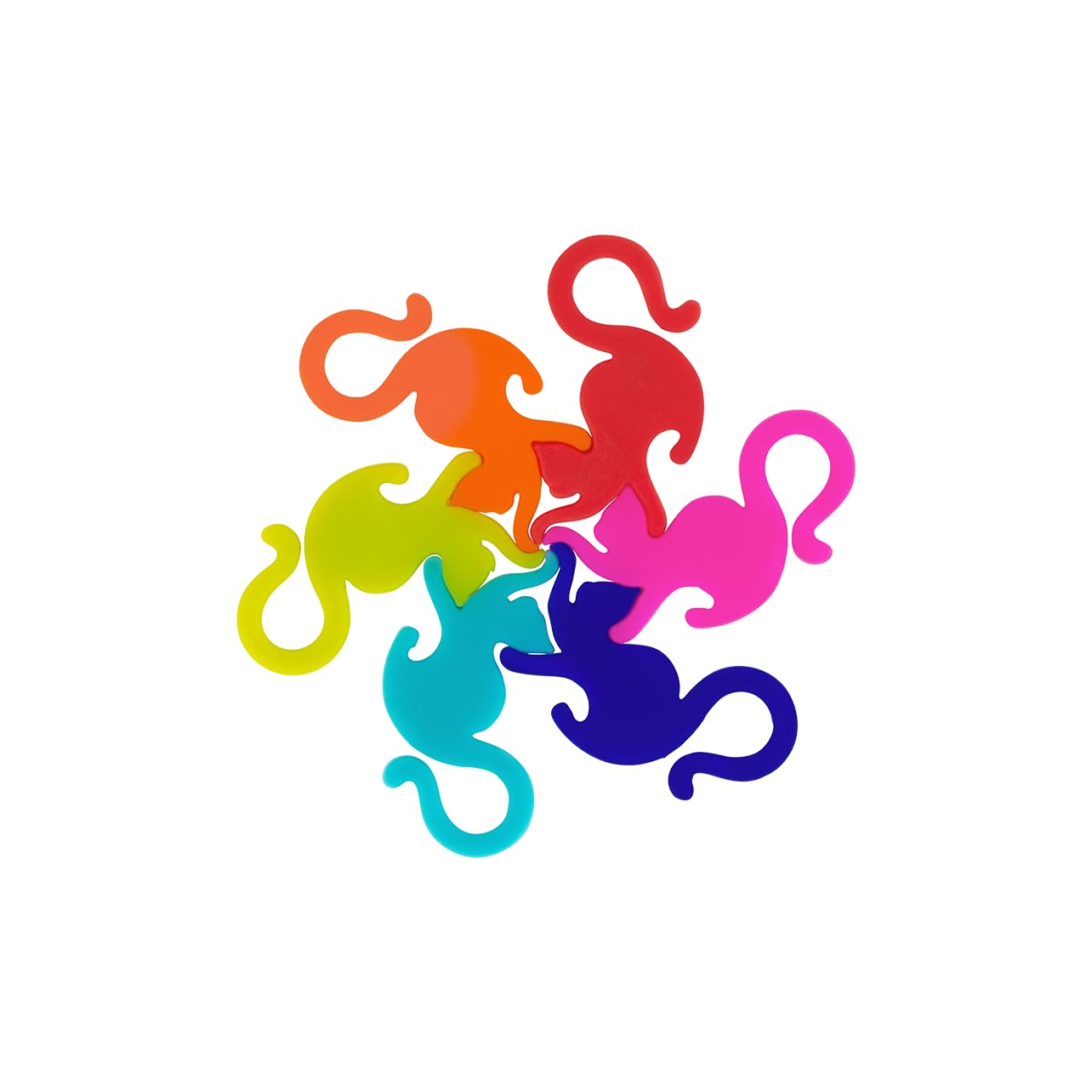 Set de 6 marqueurs de verre - Happy Markers Animaux