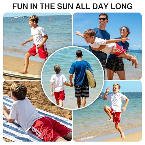 Image of Kanu Surf Boys' Paradise Floral Swim Trunk