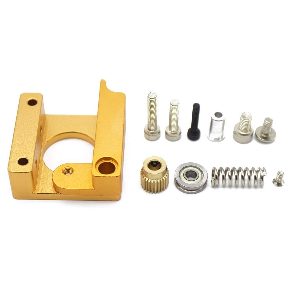 AS Retails MK8 Left Hand Extruder / V6 Hotend Full Kit/PTFE Tube/ MK8 Gear Pulley/Spring-image-8
