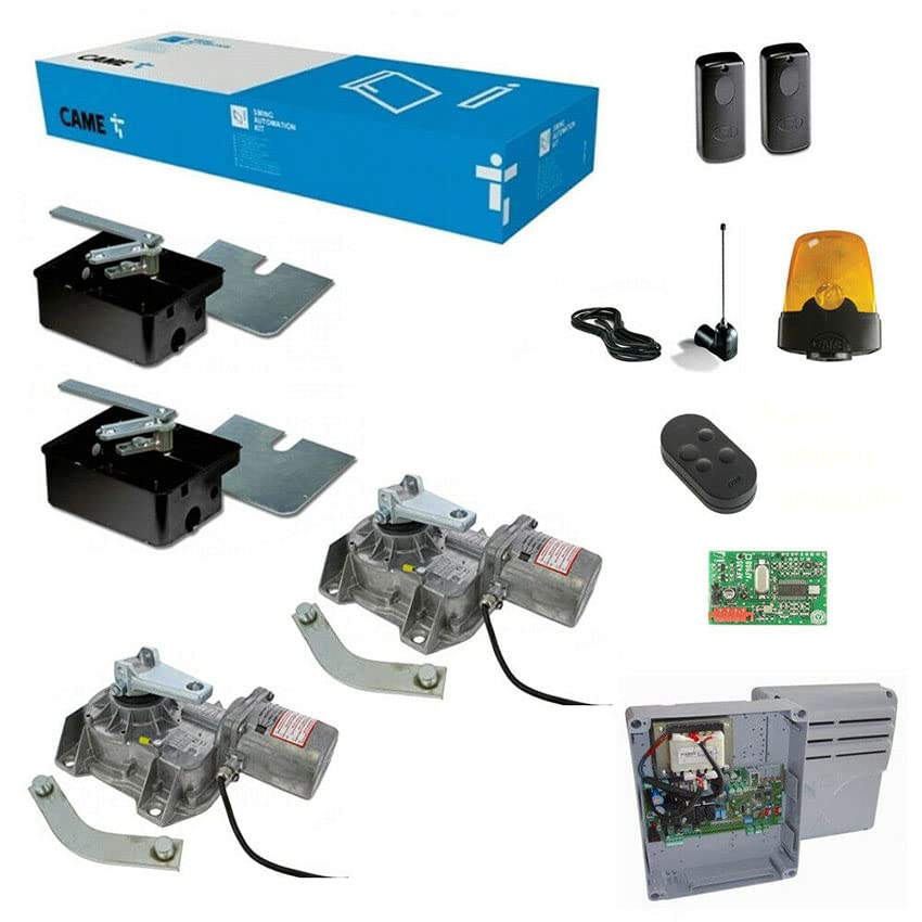  KIT COMPLETO CAME FROG CON 2 CASSE DI FONDAZIONE FROG-CF MOTORI INTERRATI 230V