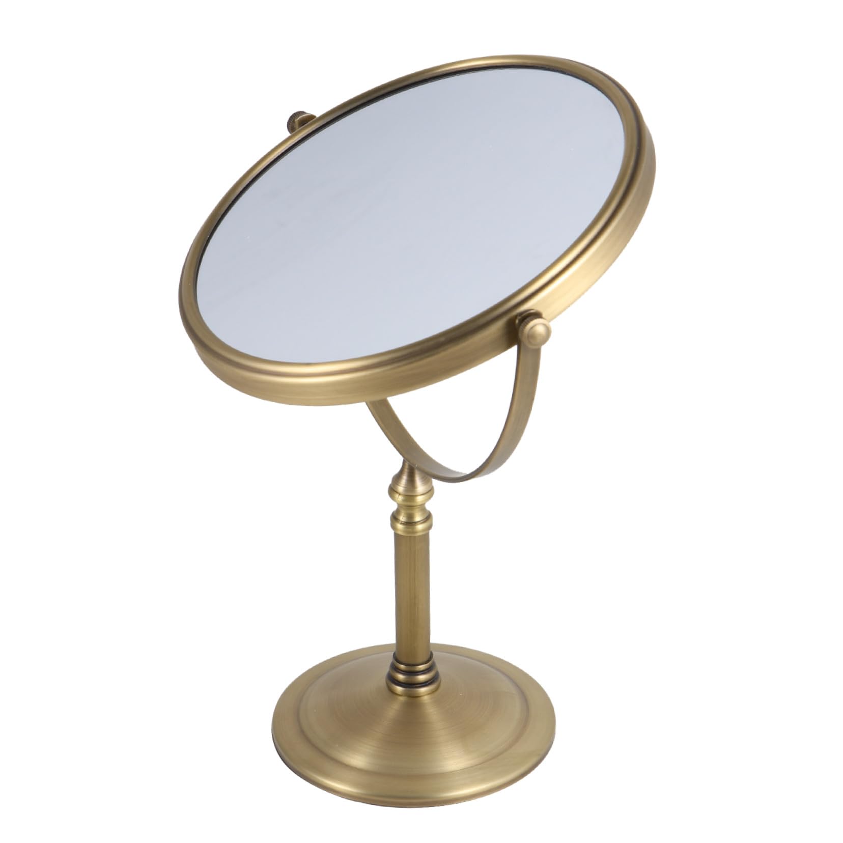 Ipetboom Double-Sided 8X Magnification Makeup Mirror Led Light Large 10.5'' Vanity Mirror for Women Anti-Slip Base