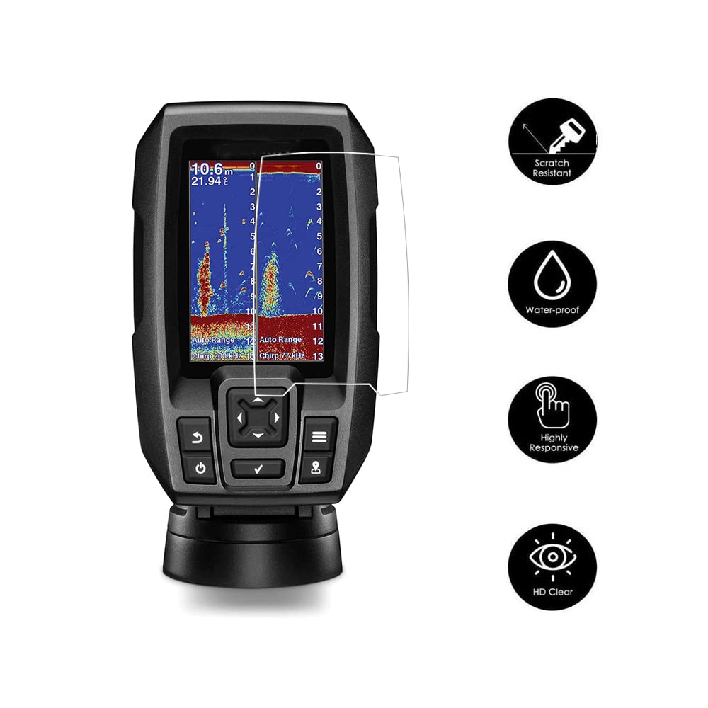 Amazon | Zshion 液晶保護フィルム Garmin Striker 4 用 超薄型 高透過 