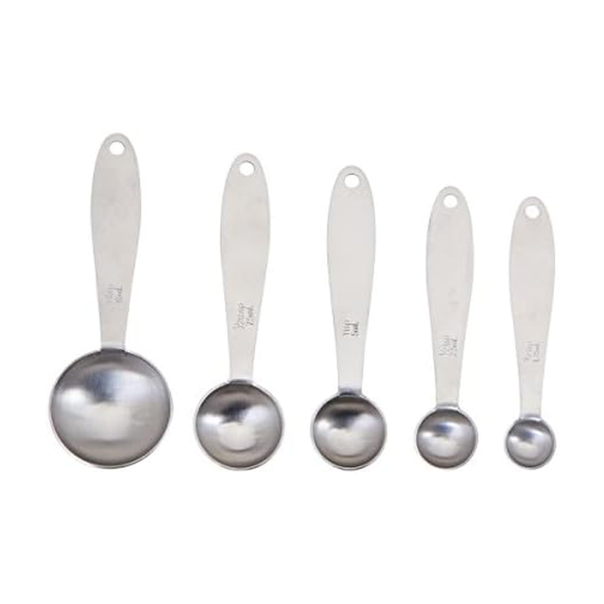 Set cucchiaini dosatori - 5 cucchiai dosatori Colorati con Diverse capacità, misurini cucina in plastica per liquidi e polveri, strumenti versatili