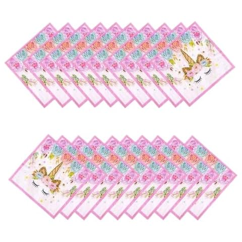 32 PCS Unicorn Napkins for Parties Cover