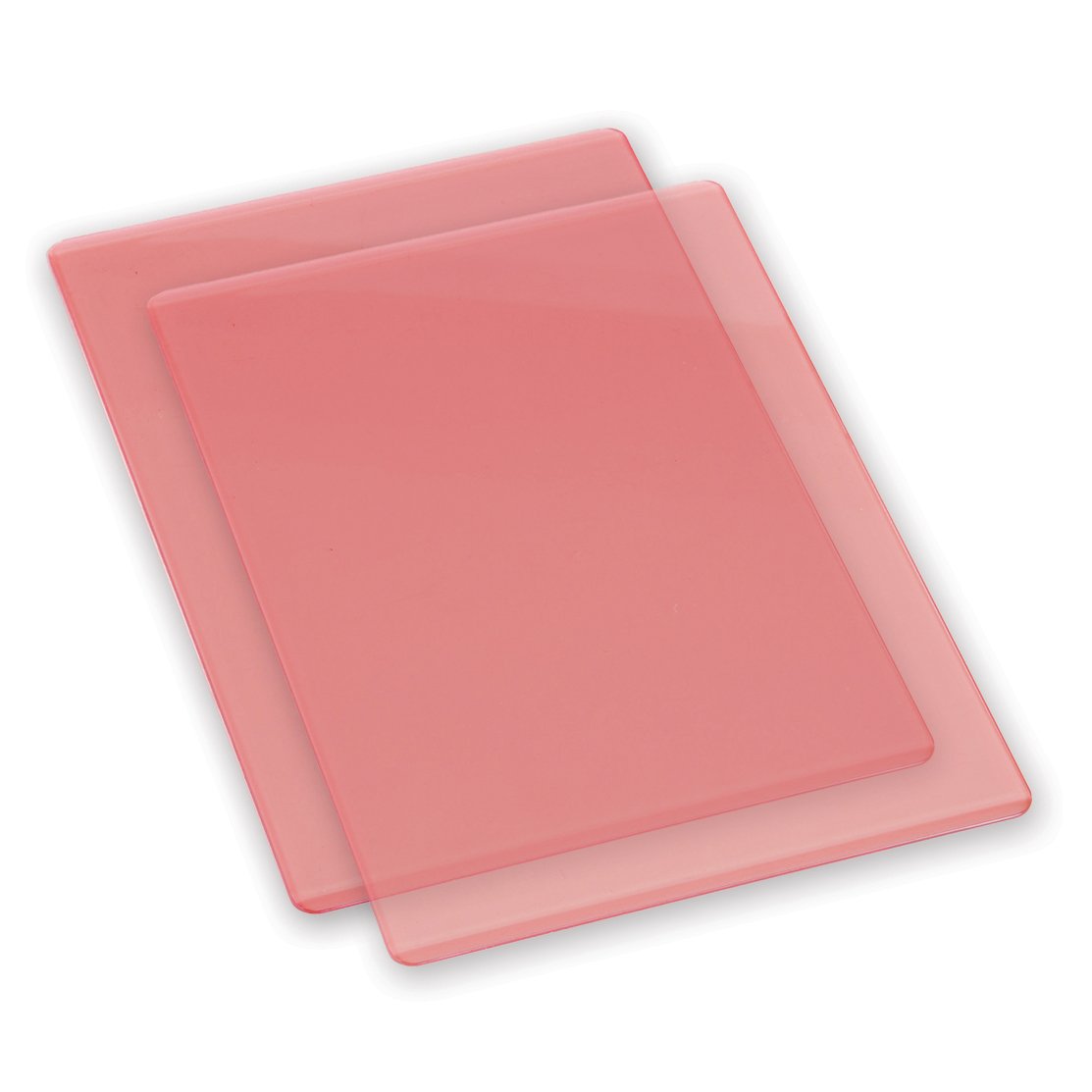 Sizzix Tampone da Taglio, Standard, Confezione da 1 Paio, Trasparente con Lustrini argentati, plastica, Multi-Colour, 28 x 19.399999999999999 x 1.2 cm