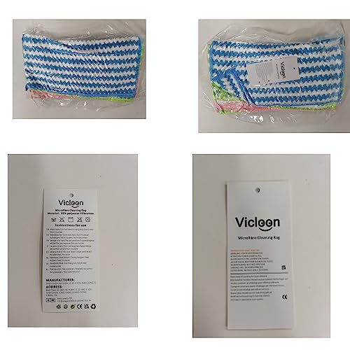 Vicloon Strofinacci Cucina, 6 Pezzi 25X25CM