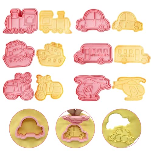 Tagliapasta per Biscotti in Plastica 6 Pezzi