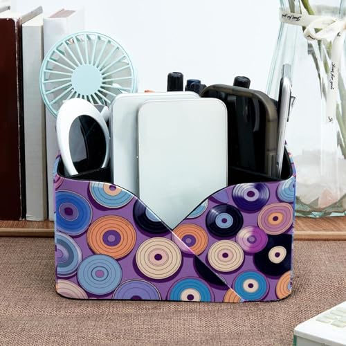 Porte-stylo rectangulaire à double compartiment pour trier crayons et pinceaux