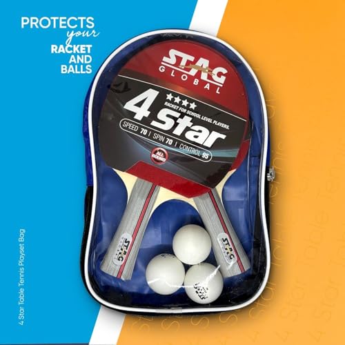 Image of Stag 4 Star Table Tennis Kit
