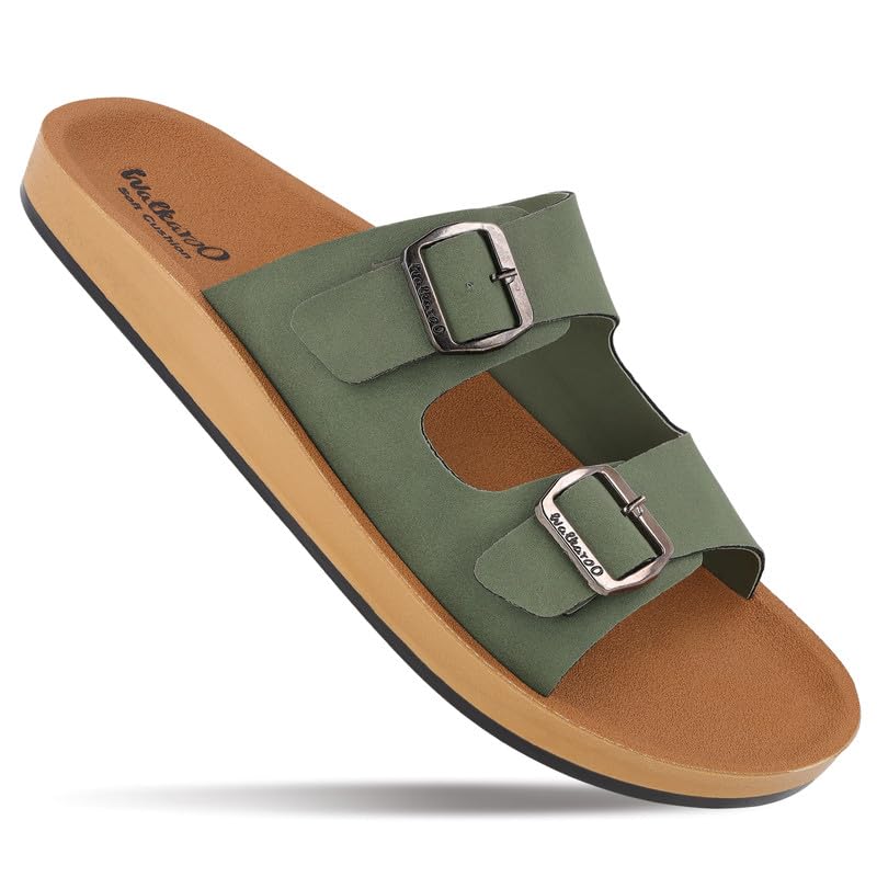 Image of WALKAROO Men's Fashion Sandal with Cushion Insole and Lightweight - WE1333