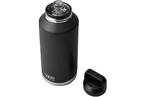 64 oz Yeti Gallon Black – Insulated Water Jug with Chug Cap
