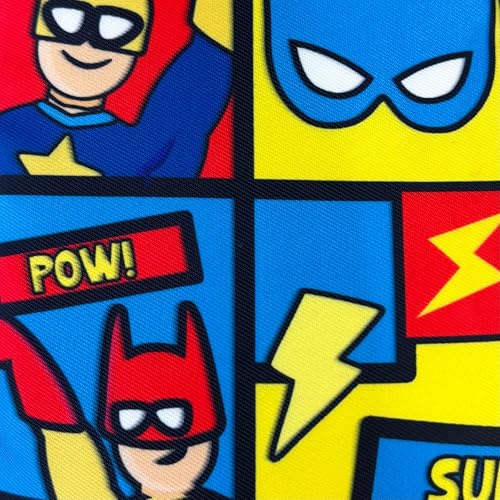Image of Cots and Cuddles 10pc Cartoon Print Colourful Cross body Bags for Boys and Girls Kids School, Picnic, Return Gifts, Office (10pc Superhero)