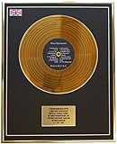 Limitiert auf nur 100 Stück. Bruce Springsteen – Born in the USA Metall-Gold-Schallplatten-Display