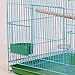 Nazada Small Bird Cage,for Small Birds and Canaries,Portable Bird Carrier,Equipped Feeders,Portable Birds Carrier,for Parakeets