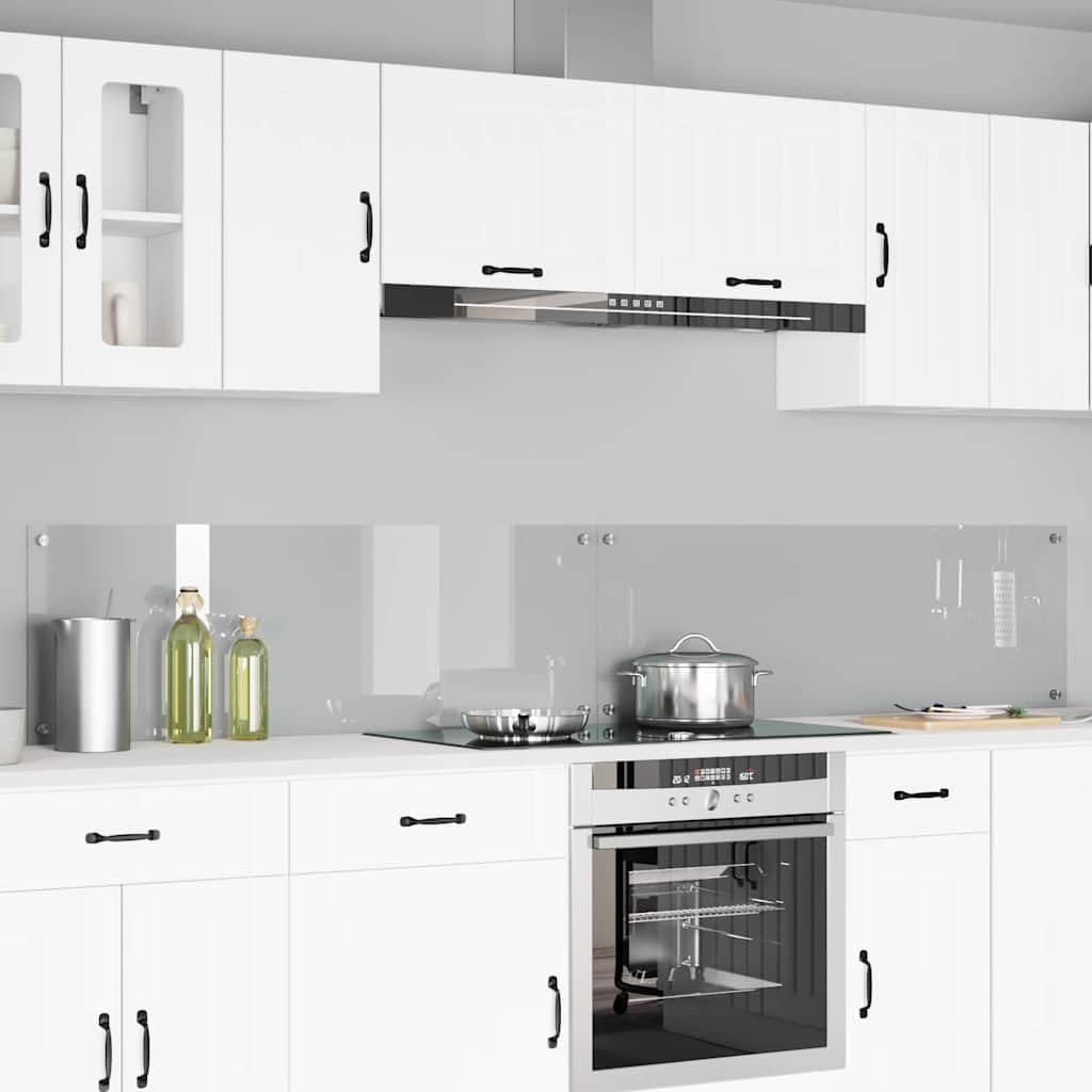 Generisch Küchenrückwand 2 pcs Transparent 120 x 40 cm Gehärtetes Glas,Heim & Garten,Küche & Esszimmer,Küchenhelfer & -utensilien-3415491