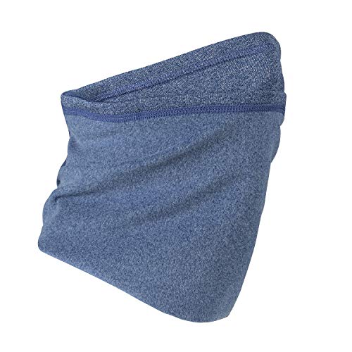 Laraine Winter Neck Warmer Gaiter Ski Fleece Warm Windproof Face Scarf Cover Mask for Snowboard (Blue 2)