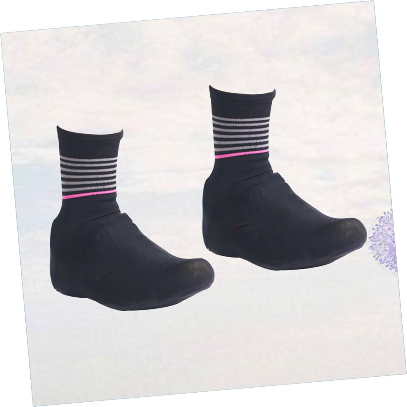 Hemobllo Cubrezapatos para Ciclismo Zapato Ciclista Cubrezapatillas De Ciclismo Hombres Cubre Puntas De Ciclismo Cubiertas De Zapatos Cubierta De Zapatos De Bicicleta Prueba Black