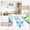 Buryeah 1 Pcs Quilt Design Wall Fabrics 72 in x 60 in with No Grid Lines Flannel for Quilting Design Wall Sewing Supplies for Craft Sew Display Double Sided Fleece (White) #4