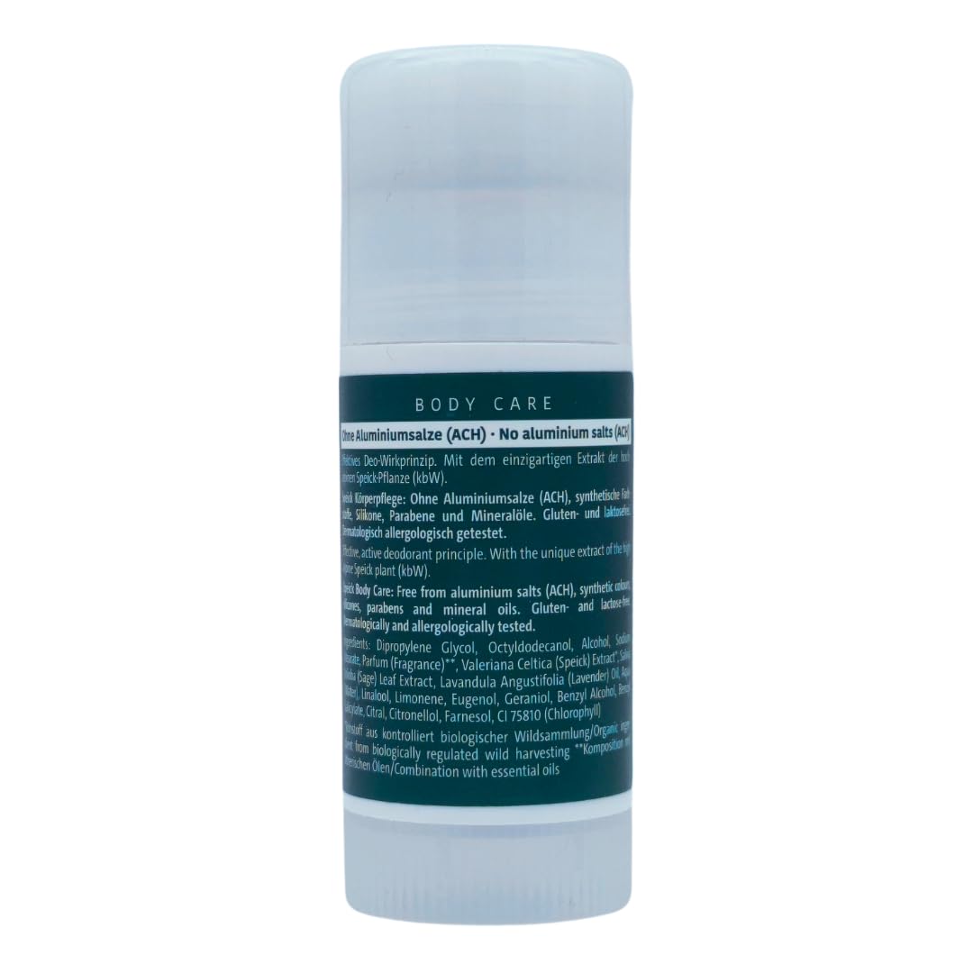Speick Original Deo Stick 5x 40 ml I Natürlicher Schutz mit Salbei und Speick-Extrakt I Bio-Wirkprinzip I Deodorant ohne Aluminiumsalze I für alle Hauttypen I Spar-Set plus Pharma Perle give-away