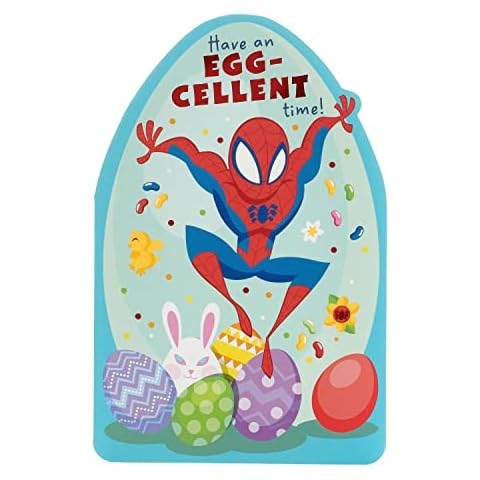 UK Greetings Spider-Man Easter Card for Boys Cover