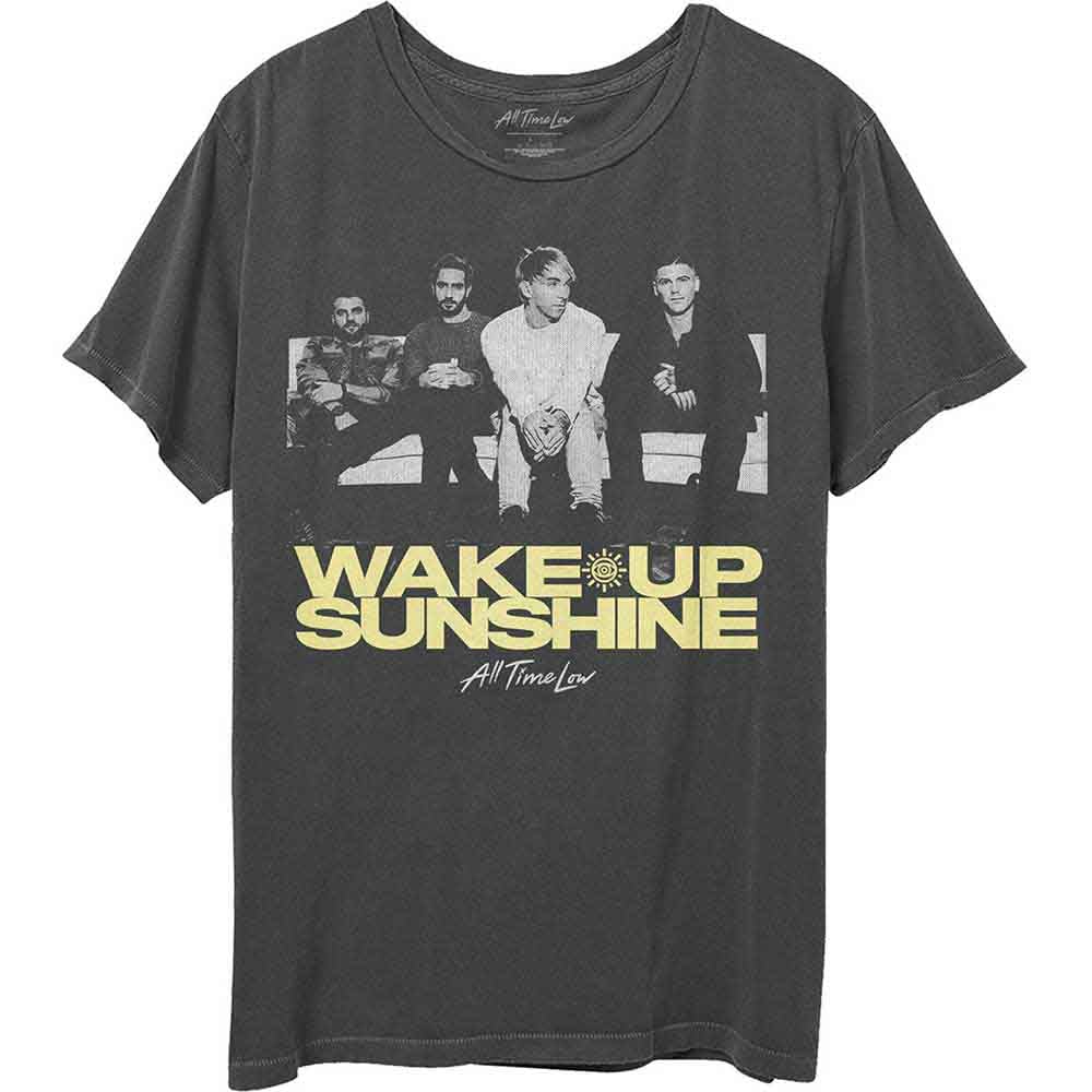 All Time Low - T-Shirt - Faded Wake Up Sunshine - Grey - XL